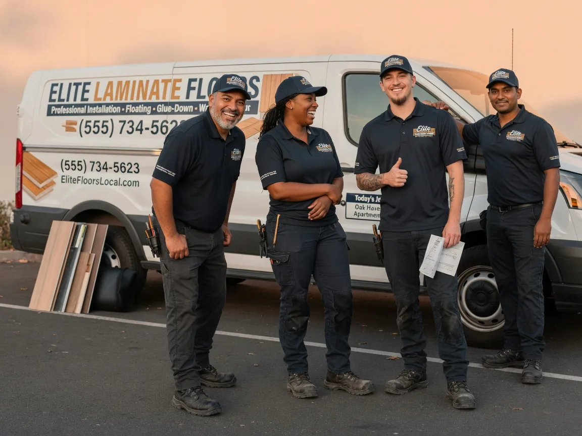 Laminate flooring installation company in Hoffman, MN